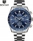 Zegarek BENYAR ZEGAREK MĘSKI BENYAR KLASYCZNY ELEGANCKI CHRONOGRAF DATOWNIK + PUDEŁKO 1