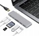 Adapter USB Co2 Adapter Do Komputera Co2, Hub 7W1 Do Apple, Do Macbook Pro / Air Retina, Space Gray 5