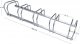 Heckermann Stojak na rower 5 stanowisk Heckermann RC-2832D 6