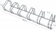 Heckermann Stojak na rower 6 stanowisk RC-2832E 7