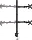 vidaXL Uchwyt biurkowy na 4 monitory 13" - 27" (358004) 4