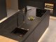 Zlewozmywak Owen OWEN 111 GraniteQ zlewozmywak z syfonem Push 2 Open 1-komorowy z/o (760x500x215; kom. 330x430) pure carbon / elementy stalowe 5