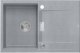 Zlewozmywak Owen OWEN 111 GraniteQ zlewozmywak z syfonem Push 2 Open 1-komorowy z/o (760x500x215; kom. 330x430) silver stone / elementy stalowe 2