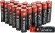 Verbatim Bateria alkaliczna, AA-LR6 Mignon, AA, 1.5V, Verbatim, blistr, 20-pack, 49877 1