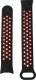 Beline Beline Pasek Mi Band 8 Design Czarno-Czerwony /Black-Red 1