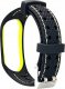 Beline Beline pasek Mi Band 3/4 Sport czarno-limonkowy black/lime 1