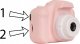 Aparat cyfrowy Denver Denver KCA-1340 pink Kids camera 7
