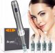 Braders Bezprzewodowy Profesjonalny Derma Pen Mezoterapia Mikroigłowa + 20 Kartridży 7