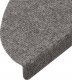 Samoprzylepne nakładki na schody, 10 szt., szare, 56x17x3 cm 7