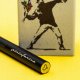 Pininfarina Segno Zestaw ołówek + gumka PININFARINA, Banksy Smart – Flower 3