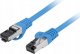 Lanberg Patchcord S/FTP kat.8.1 3m LSZH CU fluke passed niebieski 1