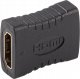 Adapter AV Lanberg Adapter Lanberg HDMI(F)->HDMI(F) 4K beczka czarny 4