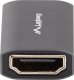Adapter AV Lanberg Adapter Lanberg HDMI(F)->HDMI(F) 8K beczka srebrna aluminium 4