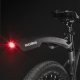 RockBros Błotnik Rockbros DNB8001 z czerwoną lampką LED - czarny 4