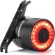 RockBros Lampa rowerowa Rockbros Q3 tylna z inteligentnym systemem stop - czarna 1