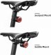 RockBros Lampa rowerowa Rockbros Q3 tylna z inteligentnym systemem stop - czarna 3