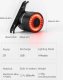 RockBros Lampa rowerowa Rockbros Q3 tylna z inteligentnym systemem stop - czarna 6