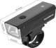 RockBros Lampka rowerowa przednia Rockbros 24510003001 260 lm + kabel USB-C - USB-A - czarna 11