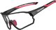 RockBros Okulary rowerowe Rockbros 10135 fotochromowe UV400 - czarno-czerwone 2