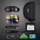 RockBros Okulary rowerowe Rockbros 10141 fotochromowe UV400 - czerwone 4