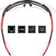 RockBros Okulary rowerowe Rockbros 10182 polaryzujące - czerwone 5
