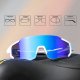 RockBros Okulary rowerowe Rockbros 10183 polaryzujące - niebieskie 3