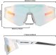 RockBros Okulary rowerowe Rockbros SP291 fotochromowe UV400 - białe 12