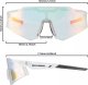 RockBros Okulary rowerowe Rockbros SP291 fotochromowe UV400 - białe 1
