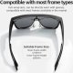 RockBros Okulary rowerowe Rockbros SP304 polaryzujące - szare 4
