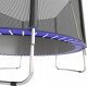 Trampolina ogrodowa Halo-Fit Standard z siatką zewnętrzną 8 FT 244 cm 4