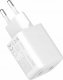 Ładowarka Yenkee Ładowarka sieciowa USB C 2x18W 3A Power delivery 3.0 QC3.0 Biała 8