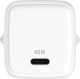 Ładowarka Yenkee Ładowarka sieciowa USB C 45W 3A Power delivery 3.0 QC3.0 Biała 3