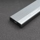Kieszeń Qoltec Obudowa | kieszeń na dysk SSD M.2 | SATA | NGFF | USB-C | Super speed 6Gb/s | 2TB | Szara 4