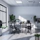 Krzesło biurowe Diablo Chairs V-Light Szare 12