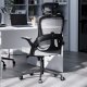 Krzesło biurowe Diablo Chairs V-Light Szare 2