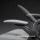 Krzesło biurowe Diablo Chairs V-Light Szare 6