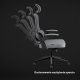 Krzesło biurowe Diablo Chairs V-Light Szare 8