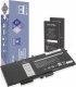Bateria Mitsu Bateria GJKNX do Dell Latitude 5280 5480 5490 5590 8500mAh 1