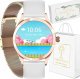 Smartwatch G.Rossi SW014 Różowe złoto 1