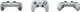 Pad 8BitDo 8BitDo PRO 2 – „Hall Edition“ belaidis žaidimų valdiklis, pilkas, jungiklis / kompiuteris / „Android“ 12
