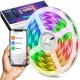 Gosund Taśma LED GOSUND Inteligentna taśma RGB SL1 280cm Wielokolorowe oświetlenie do domu garażu auta 12