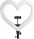 Lampa pierścieniowa OEM Lampa LED Ring / Heart Stream RGB pierścieniowa 10 cali FULL COLOR z uchwytem na telefon + statyw JM26-10 6