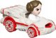 Hot Wheels Pojazd RacerVerse Księżniczka Leia 1
