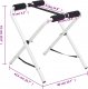 vidaXL vidaXL Składane stojaki na kajak, 2 szt., 70 kg, aluminium 8