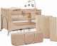 KinderKraft Łóżeczko turystyczne JOY 2 BEIGE + akcesoria 1