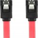 Kabel zasilający Accura Accura SATA - SATA III 0.5m czerwony 1