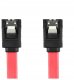 Kabel zasilający Accura Accura SATA III - SATA III 0.5m czerwony 1