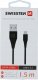 Kabel USB Swissten USB-A - USB-C 1.5 m Czarny (71504401) 3