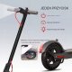 Hulajnoga elektryczna Escooter HULAJNOGA ELEKTRYCZNA IP54 LED 3 TRYBY 500W 125KG 25KM/H 6AH 9