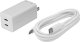 Ładowarka Asus ASUS AC65-05 2C GAN CHARGER/WH/EU/TYPE-C/1.5M C TO C CABLE/20PCS 6